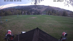 Sjezdovka, panorama východ