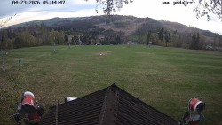 Sjezdovka, panorama východ