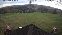 Sjezdovka, panorama východ