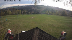 Sjezdovka, panorama východ