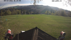 Sjezdovka, panorama východ