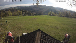 Sjezdovka, panorama východ