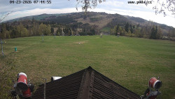 Sjezdovka, panorama východ