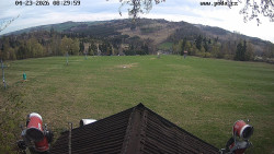 Sjezdovka, panorama východ