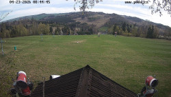 Sjezdovka, panorama východ