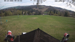 Sjezdovka, panorama východ