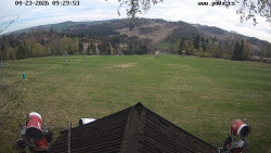 Sjezdovka, panorama východ