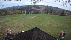 Sjezdovka, panorama východ