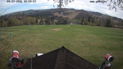 Sjezdovka, panorama východ