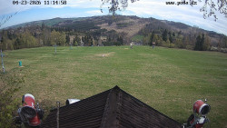 Sjezdovka, panorama východ