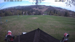 Sjezdovka, panorama východ