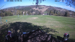 Sjezdovka, panorama východ