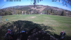 Sjezdovka, panorama východ