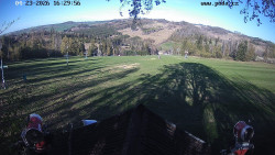 Sjezdovka, panorama východ