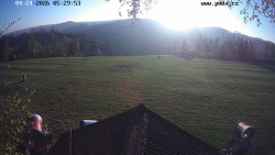 Sjezdovka, panorama východ