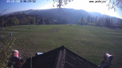 Sjezdovka, panorama východ