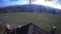 Sjezdovka, panorama východ