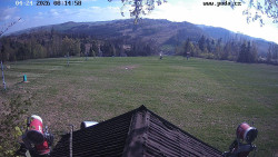 Sjezdovka, panorama východ