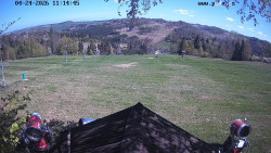 Sjezdovka, panorama východ