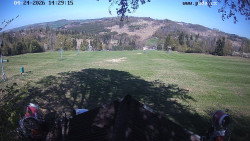 Sjezdovka, panorama východ