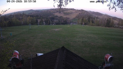 Sjezdovka, panorama východ