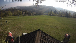 Sjezdovka, panorama východ