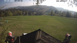 Sjezdovka, panorama východ