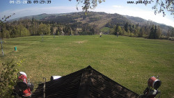 Sjezdovka, panorama východ