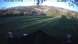 Sjezdovka, panorama východ