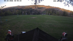 Sjezdovka, panorama východ