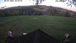 Sjezdovka, panorama východ