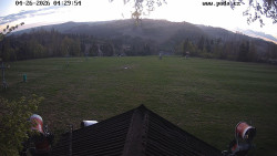 Sjezdovka, panorama východ