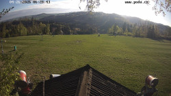 Sjezdovka, panorama východ