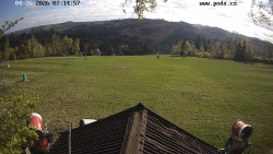 Sjezdovka, panorama východ