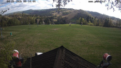 Sjezdovka, panorama východ