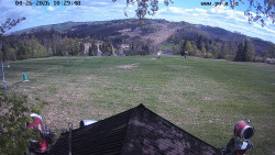 Sjezdovka, panorama východ