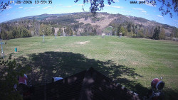 Sjezdovka, panorama východ