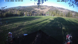 Sjezdovka, panorama východ