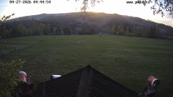 Sjezdovka, panorama východ