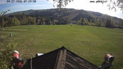 Sjezdovka, panorama východ