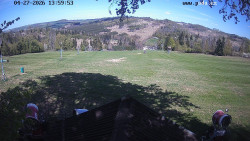 Sjezdovka, panorama východ