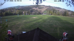 Sjezdovka, panorama východ