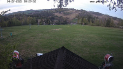 Sjezdovka, panorama východ