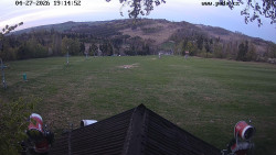 Sjezdovka, panorama východ