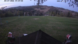 Sjezdovka, panorama východ