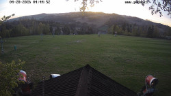 Sjezdovka, panorama východ