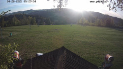 Sjezdovka, panorama východ