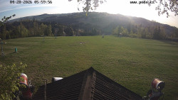 Sjezdovka, panorama východ