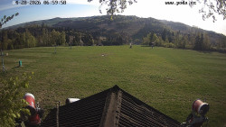 Sjezdovka, panorama východ