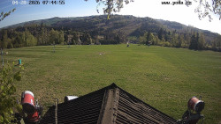 Sjezdovka, panorama východ